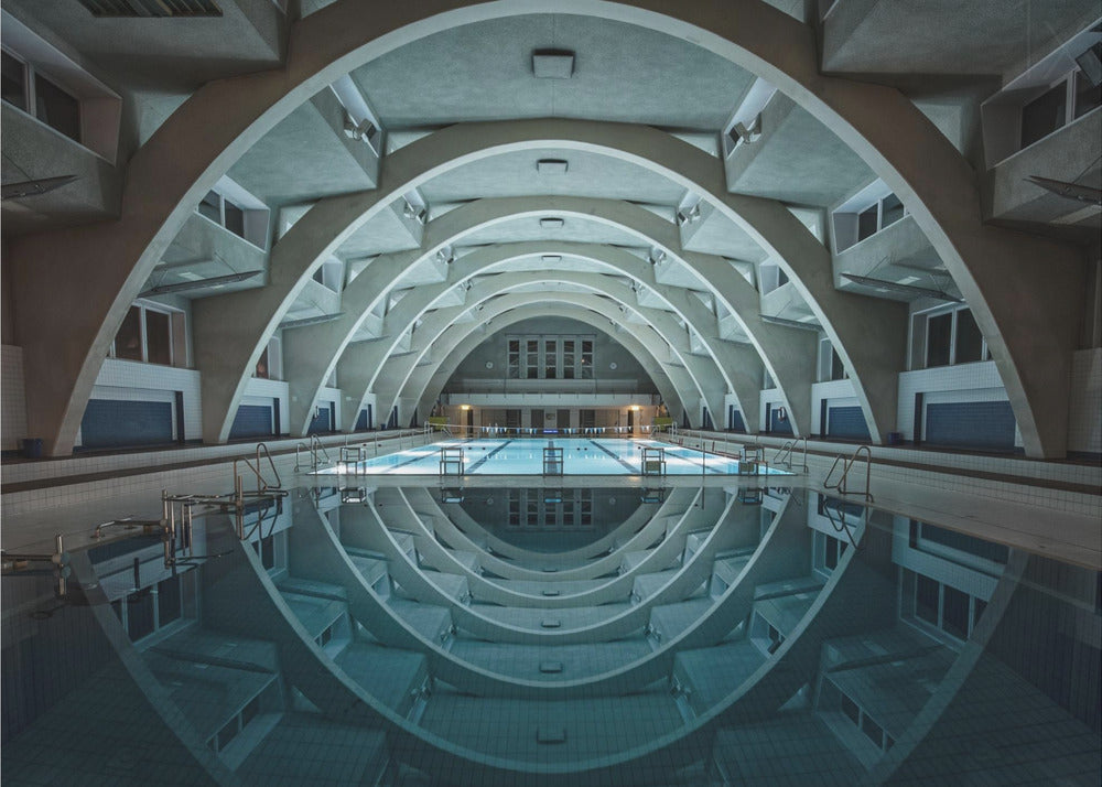 swimming @night | Poster