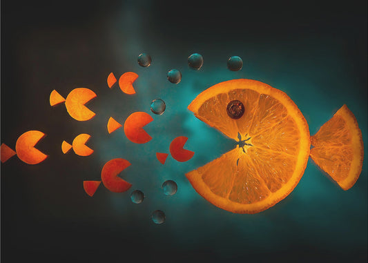 Orange fish | Canvas