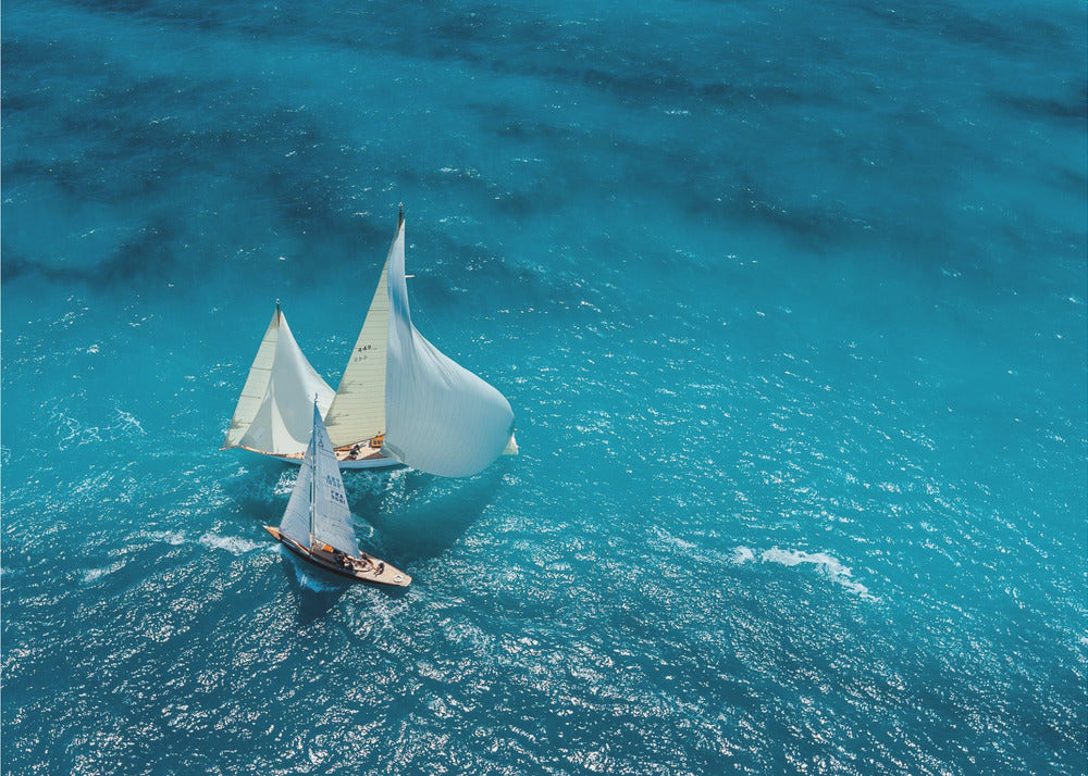 Croisement bleu | Canvas