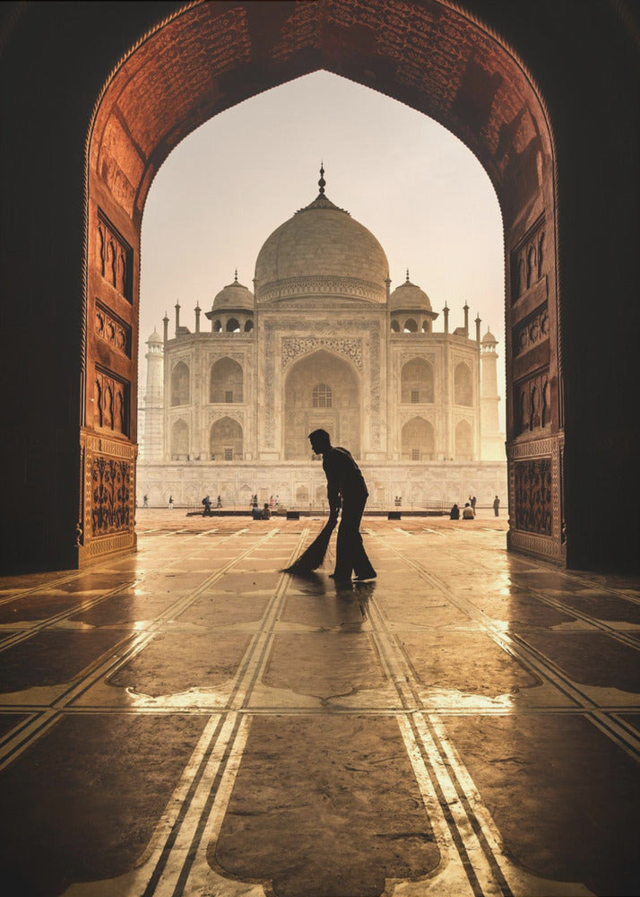 taj mahal cleaner | Poster