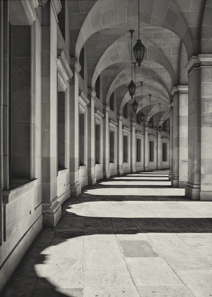 Curved Corridor | Canvas
