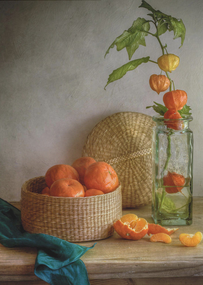 Still life with Clementines | Canvas