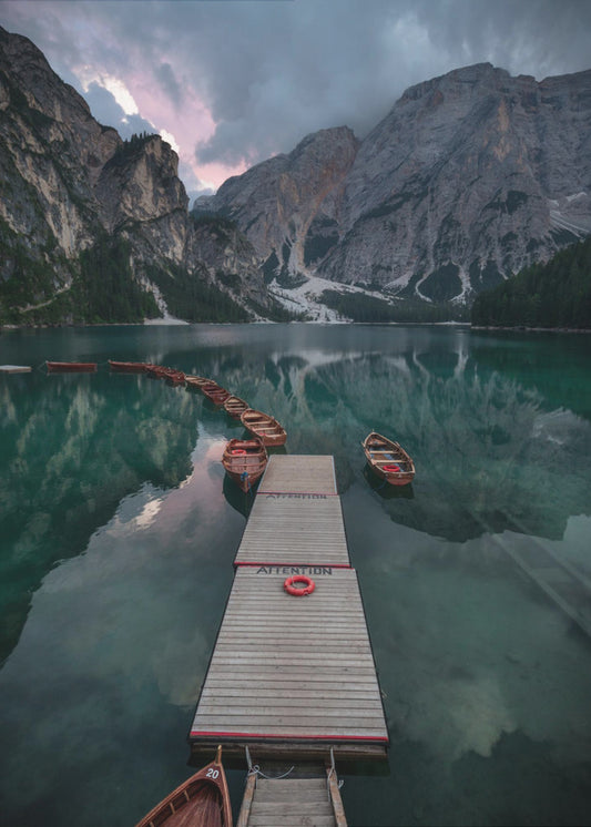 Braies reflections | Canvas
