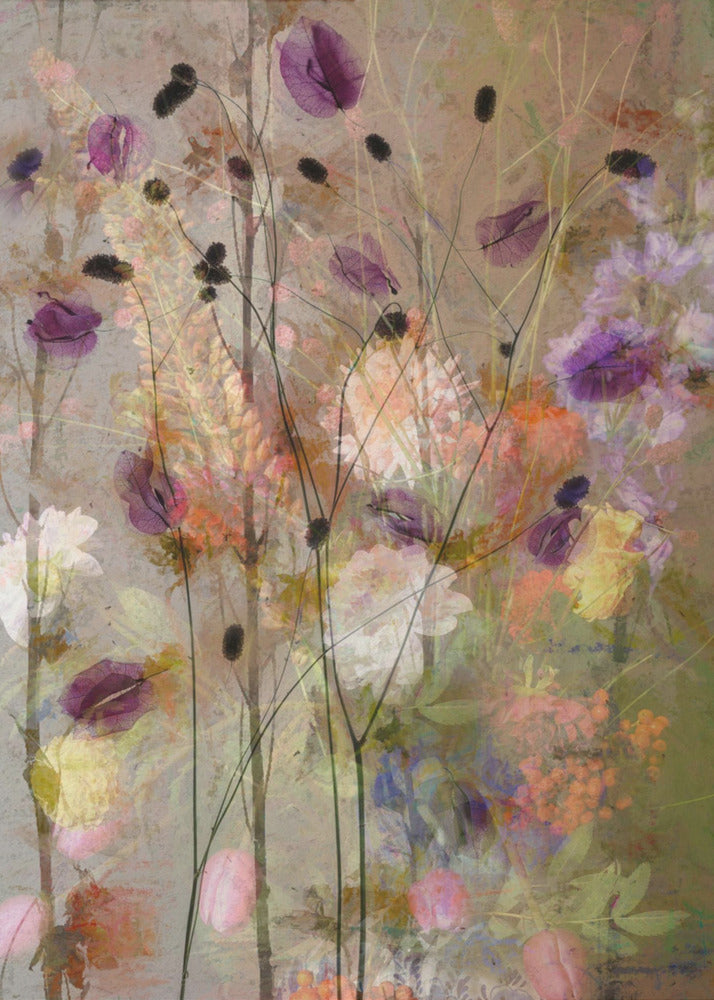 Painterly flowers | Canvas