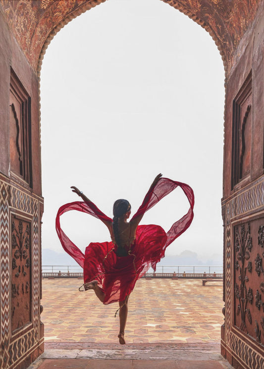 Taj Mahal's Heart | Canvas