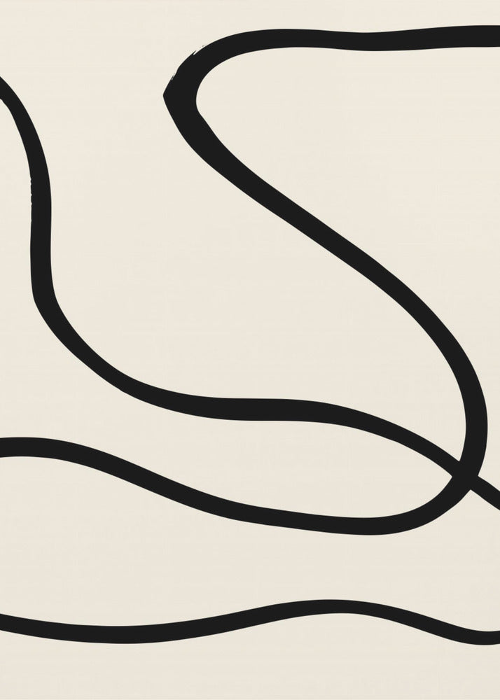 Black Lines 01 | Poster