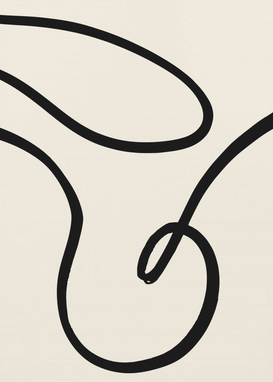 Black Lines 02 | Canvas