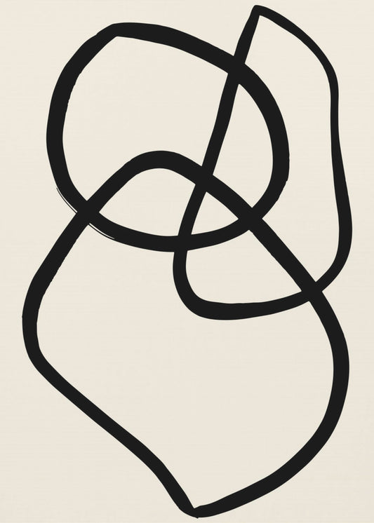 Black Lines 03 | Canvas