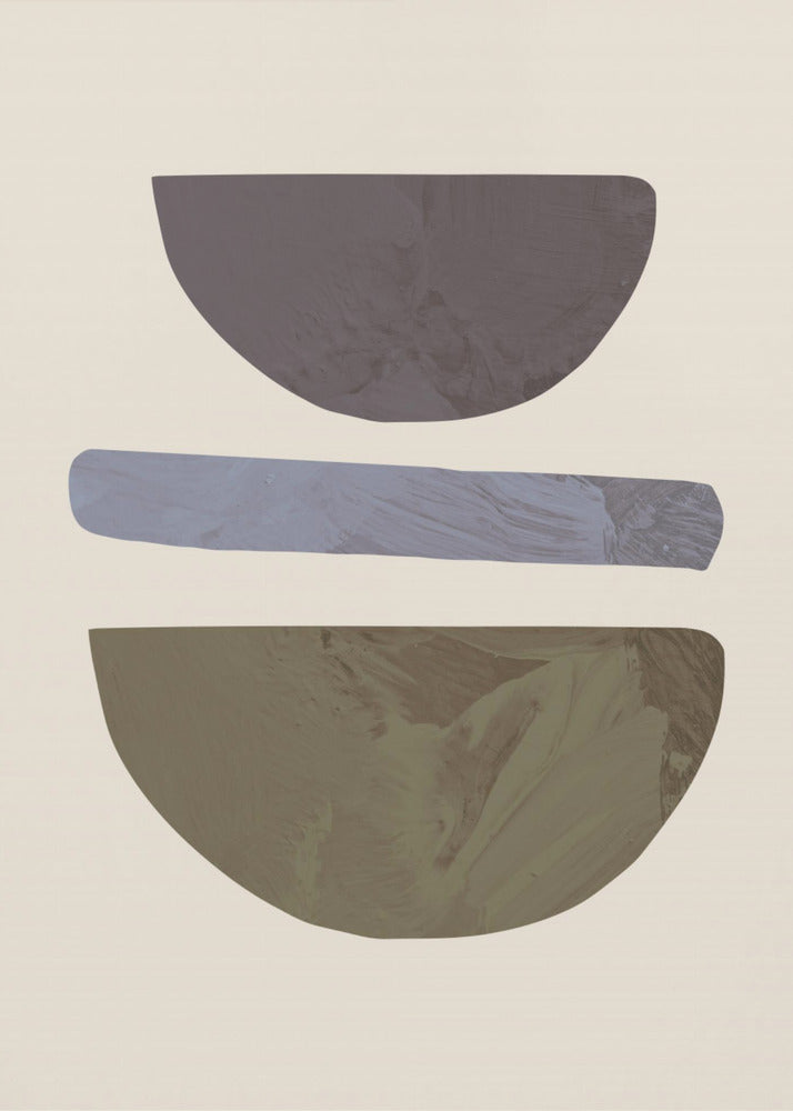 Collage 02 Beige | Poster