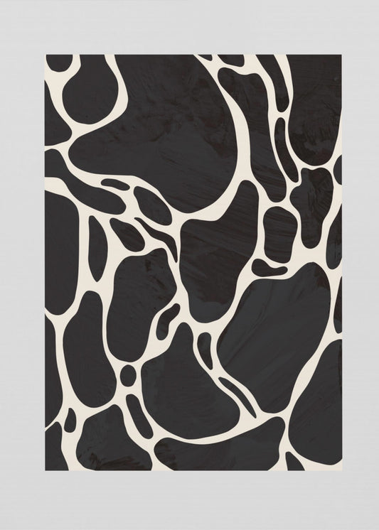 Giraffe Grey | Poster