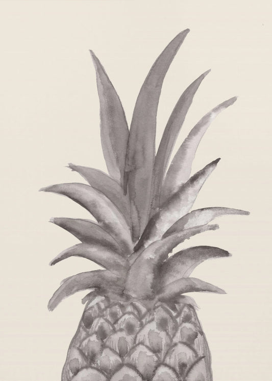 Ink Pineapple | Canvas