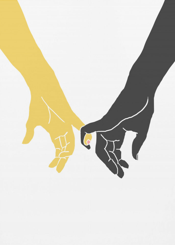 Hands Pinky | Poster