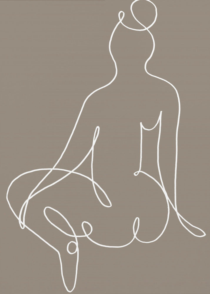 Sitting Down 02 | Canvas