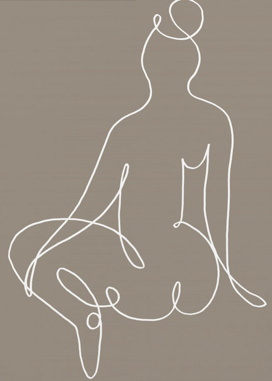 Sitting Down 02 | Canvas