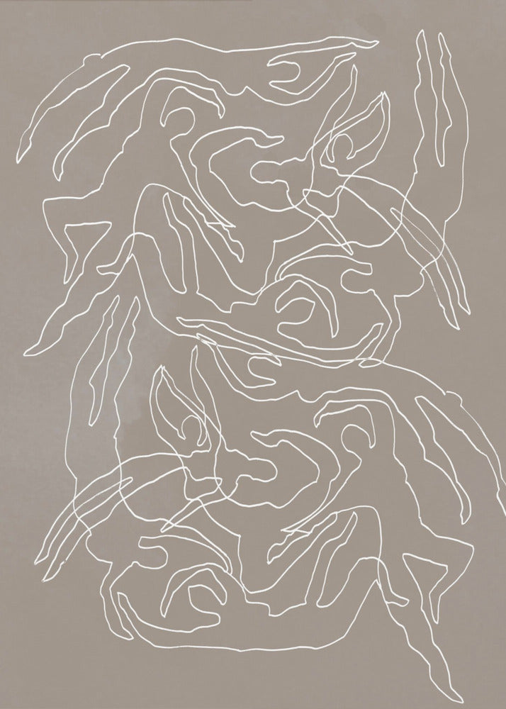 Swimmers | Canvas