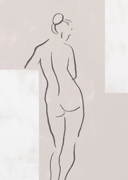 Woman in Studio | Poster