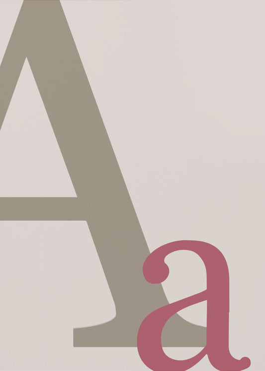 Letter A | Poster
