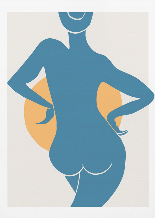 Blue Woman | Poster