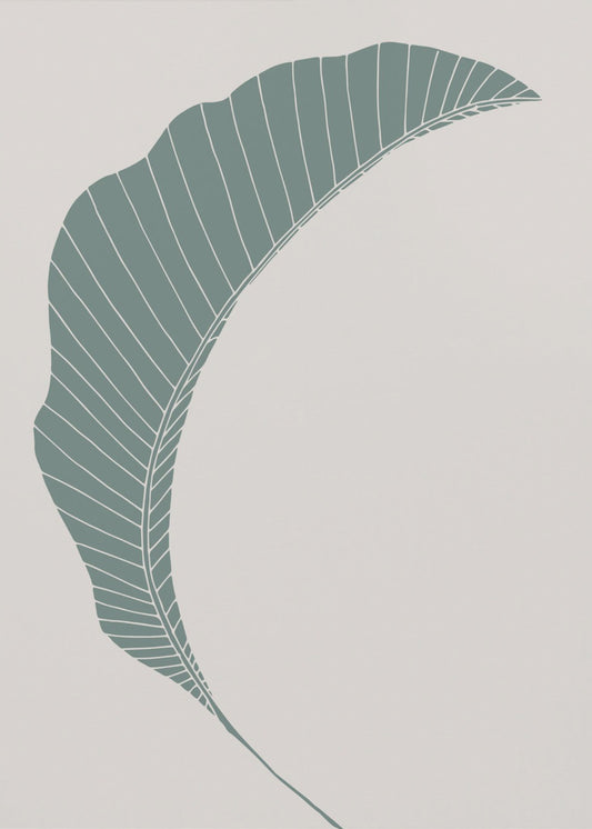 Banana Leaf Green | Poster