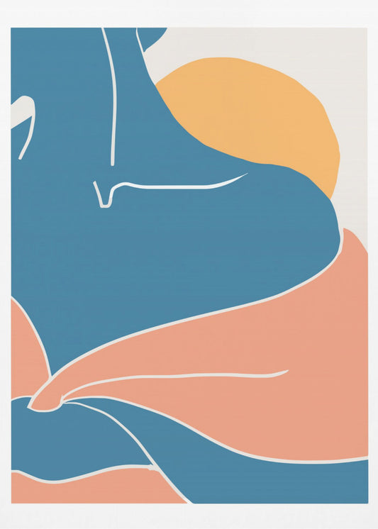 Blue Shoulder | Poster