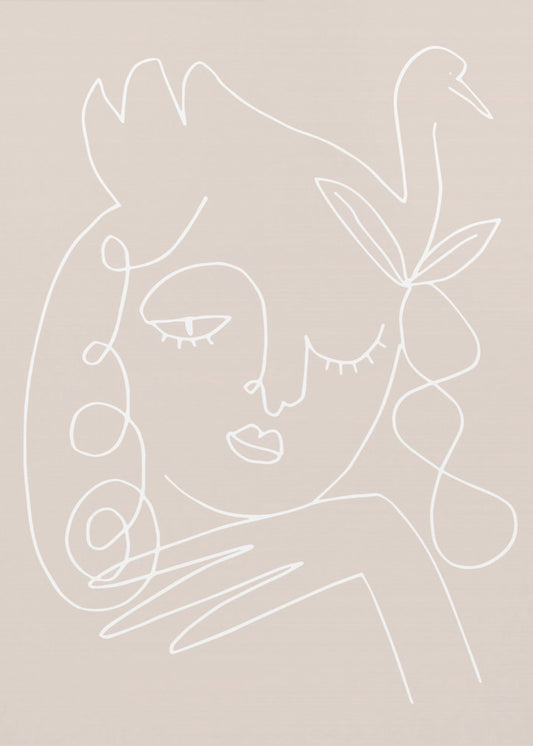 The Swan Beige | Poster