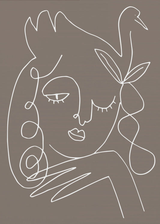 The Swan Brown | Poster