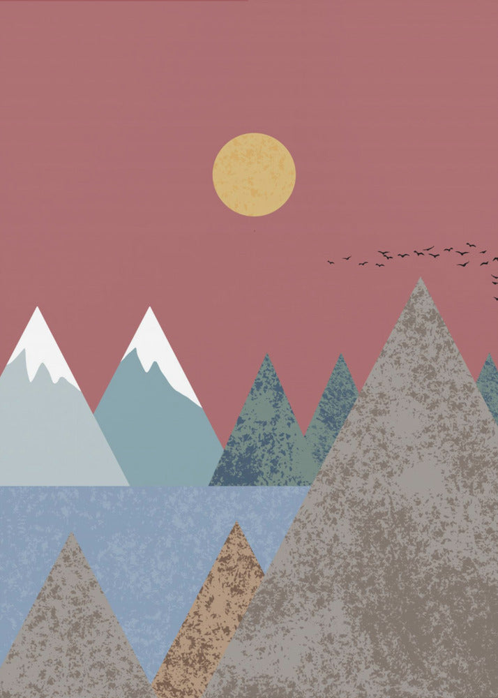 Mountain landscape | Poster