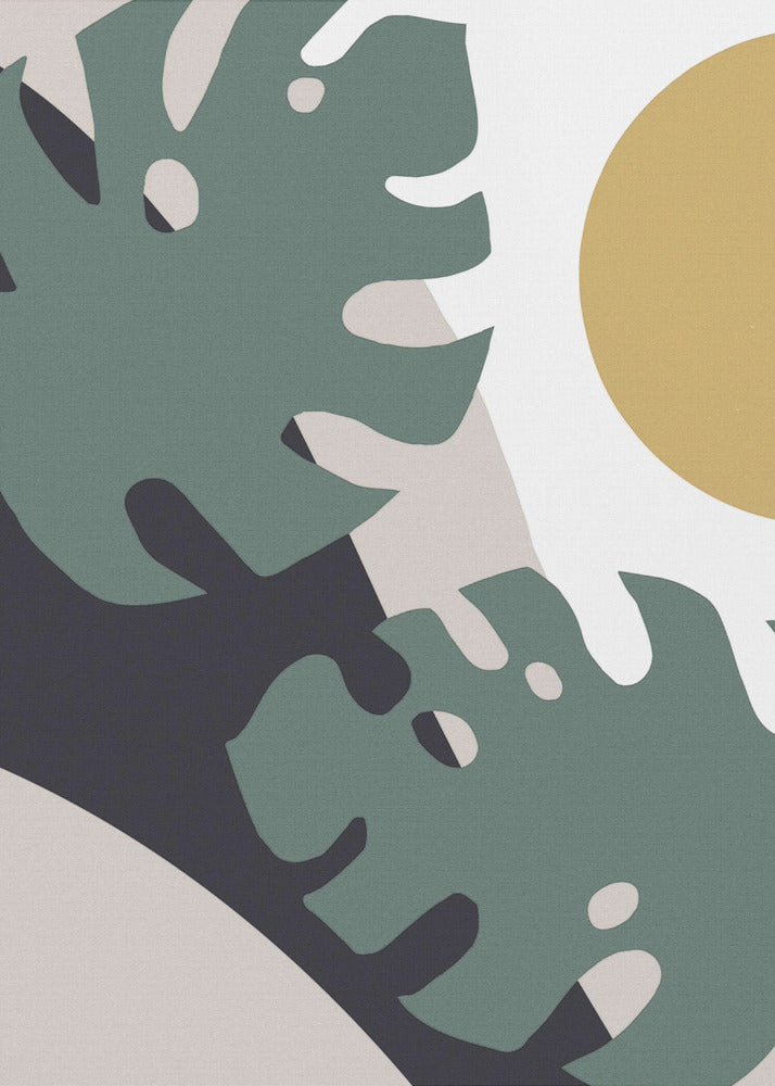 Monstera Cut Out 01 | Poster