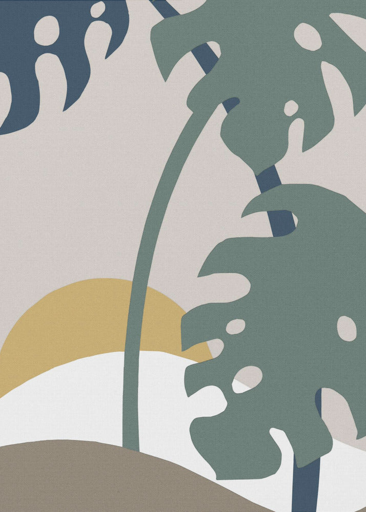 Monstera Cut Out 02 | Poster