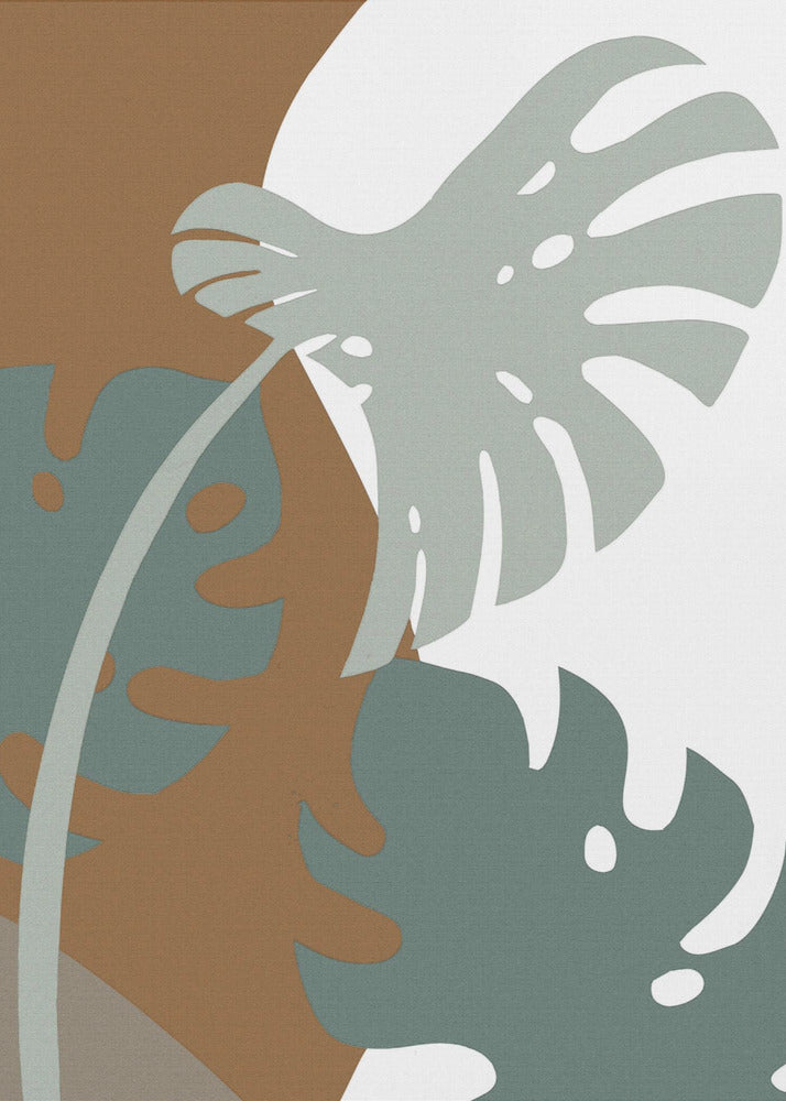 Monstera Cut Out 03 | Poster