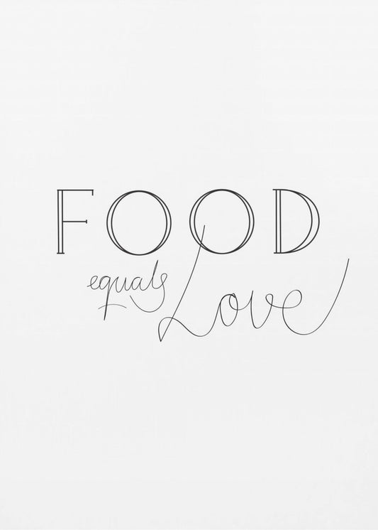 Food is Love | Canvas