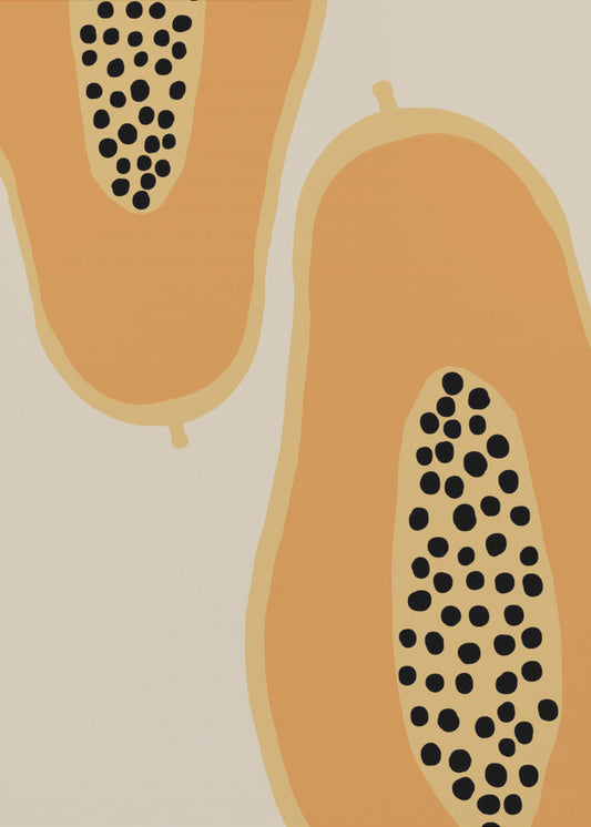 Papaya Fruit | Canvas