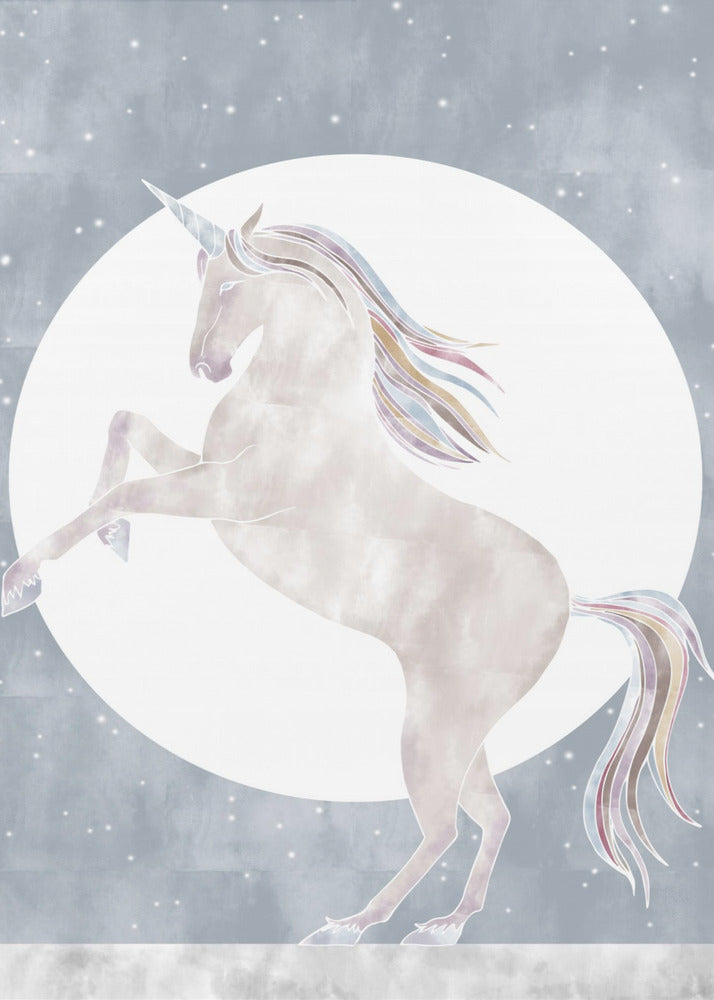 Rising Unicorn | Canvas