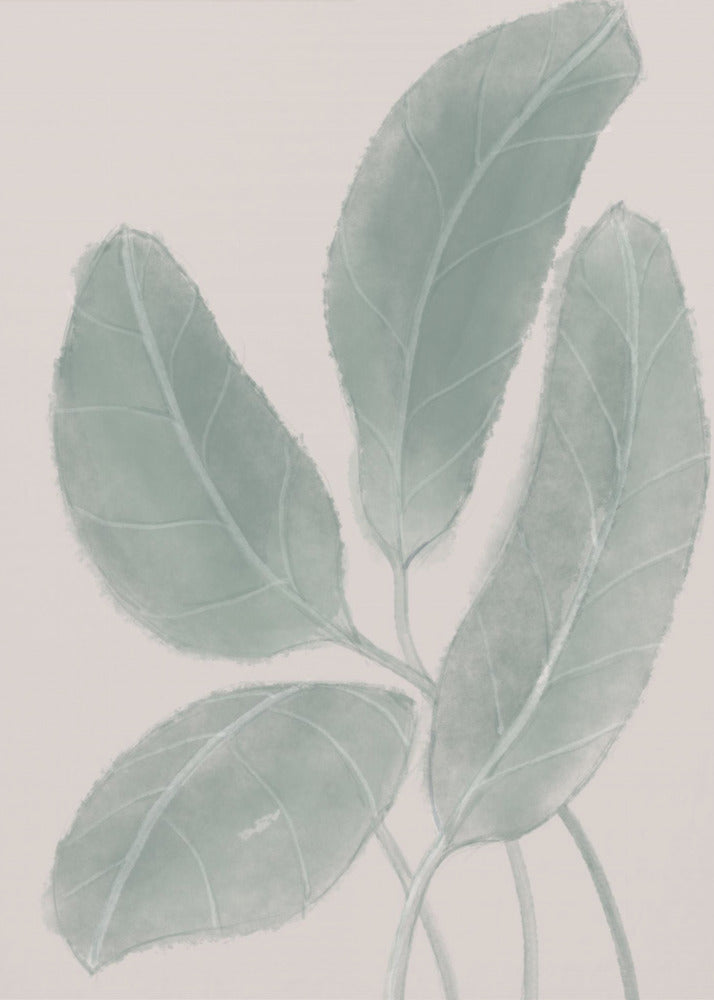 Leaves Watercolor | Poster