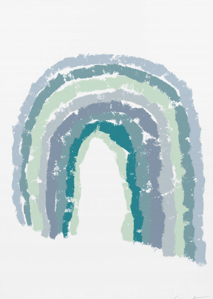 Rainbow Blues | Canvas