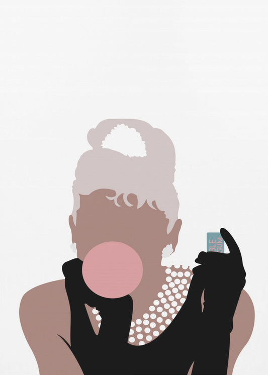 Bubblegum Girl | Canvas