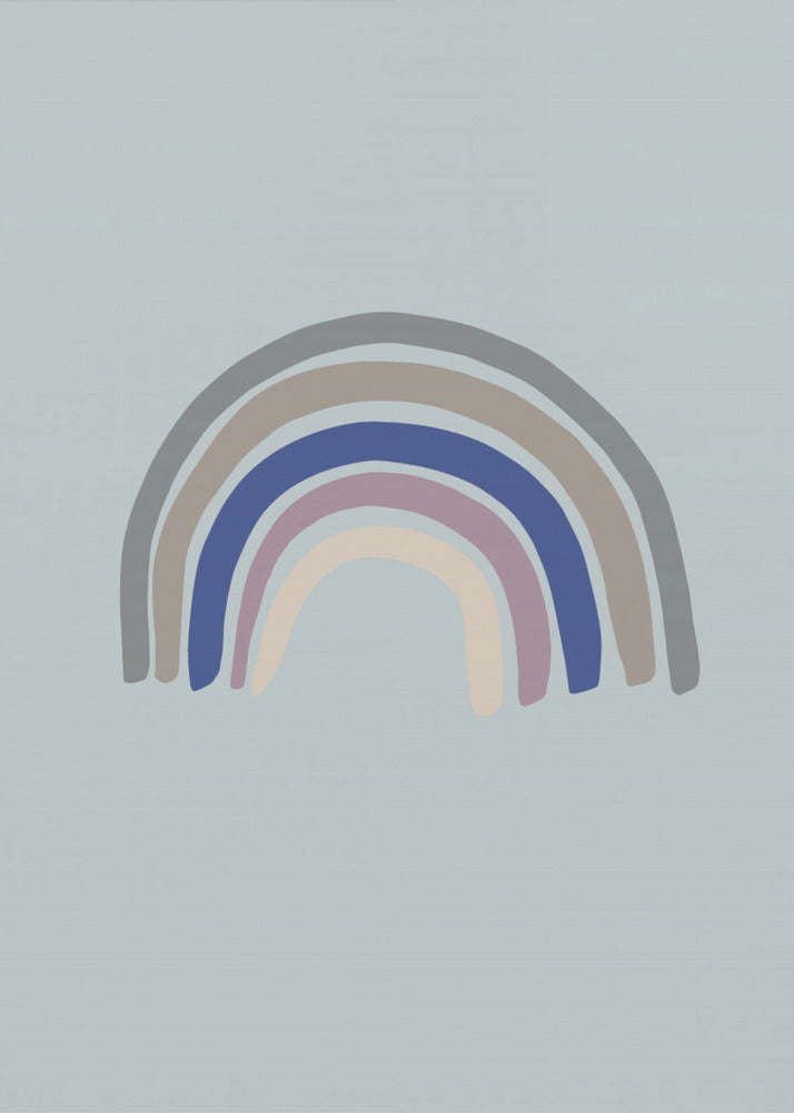 Rainbow Blue | Poster