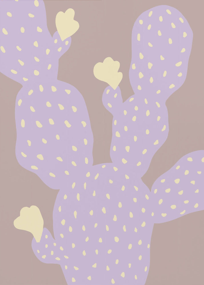 Lilac Cactus | Poster