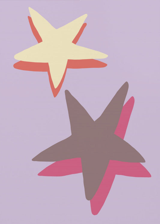 Lilac Star | Canvas