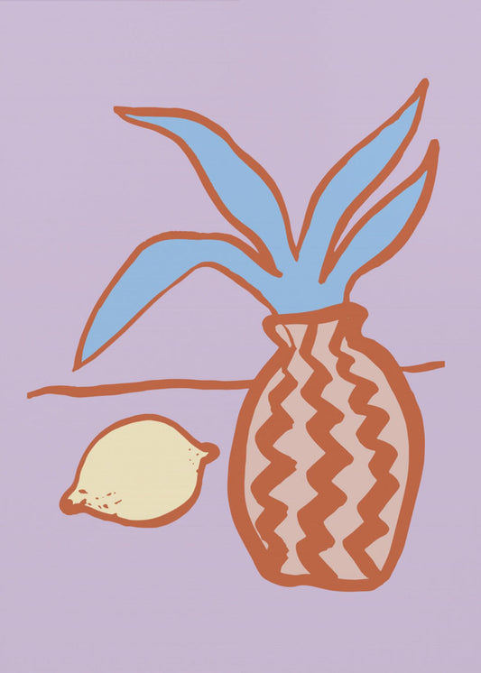 Lilac Lemon | Canvas