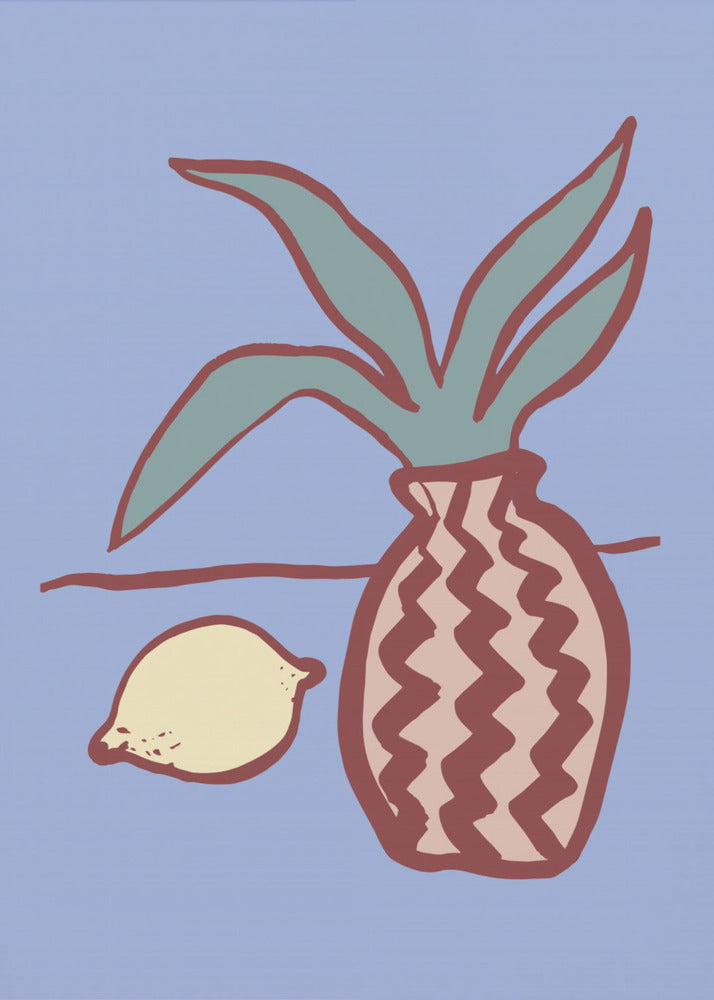 Blue Lemon | Poster