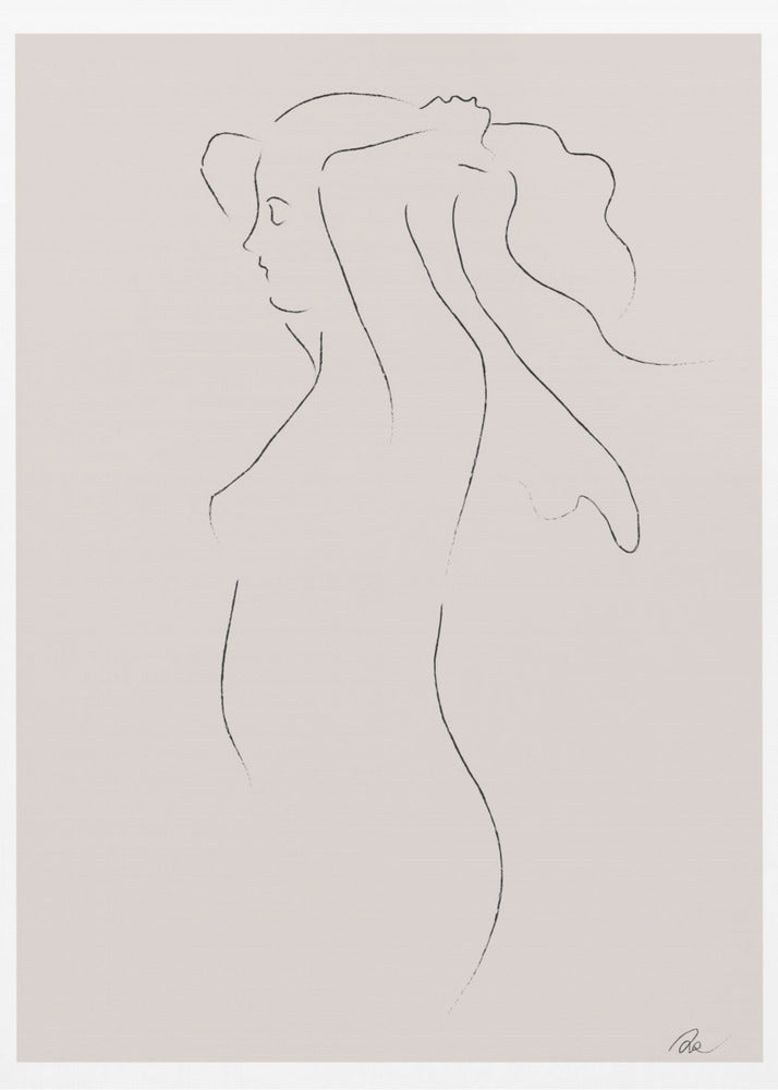 Woman Sketch | Poster