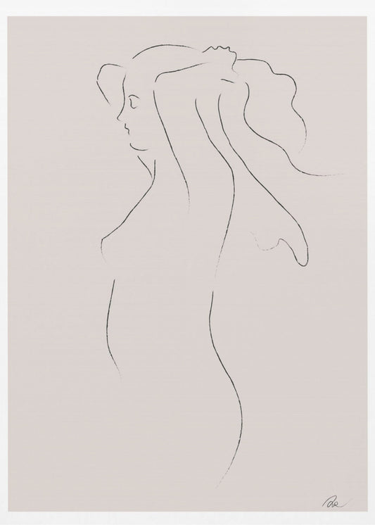 Woman Sketch | Poster