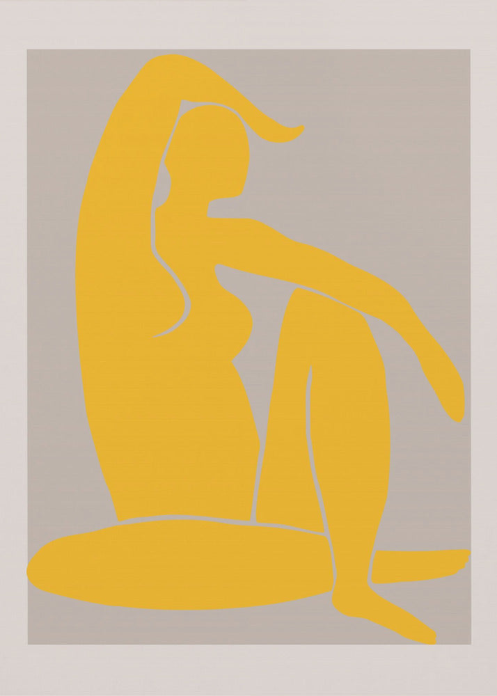 Yellow Figure | Poster