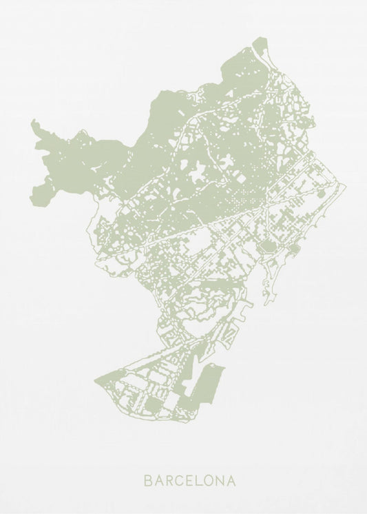Barcelona Map | Canvas