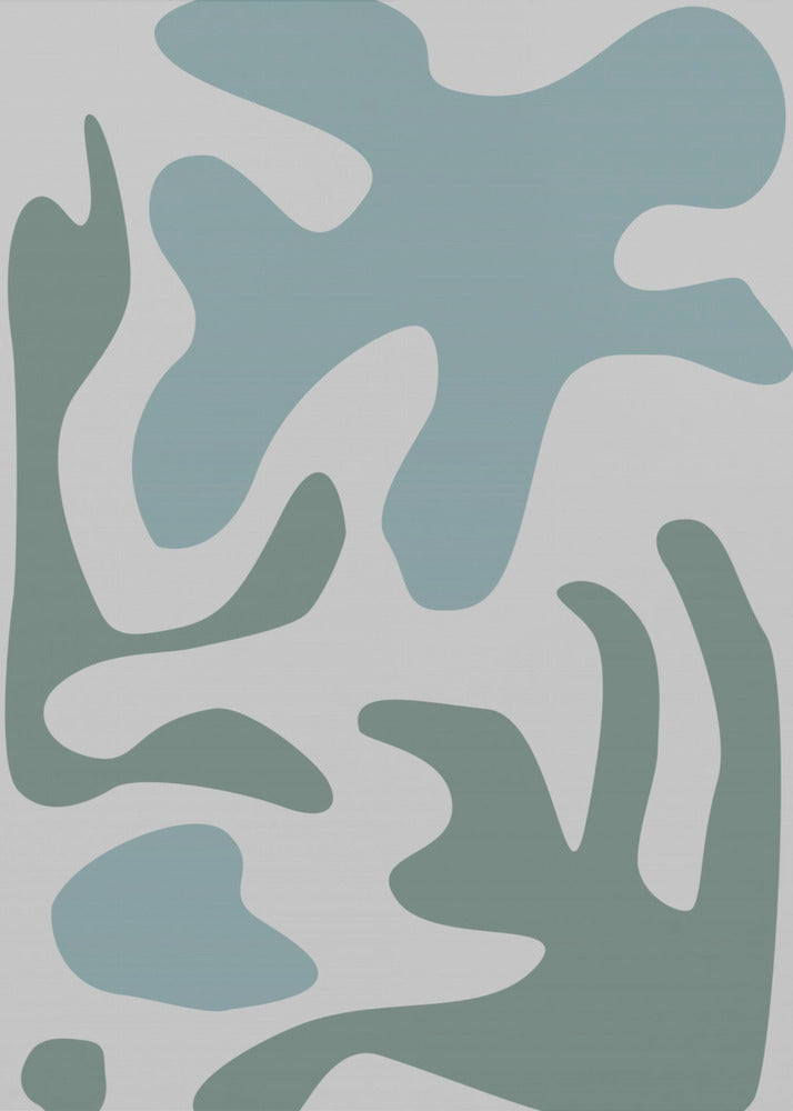 Seaweed Teal No 2 | Canvas