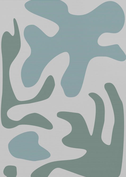 Seaweed Teal No 2 | Canvas