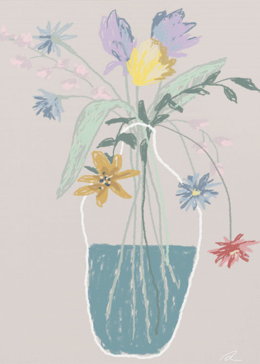 Flower Bouquet | Canvas