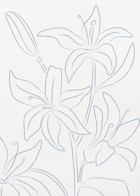Lillies No 01 | Poster