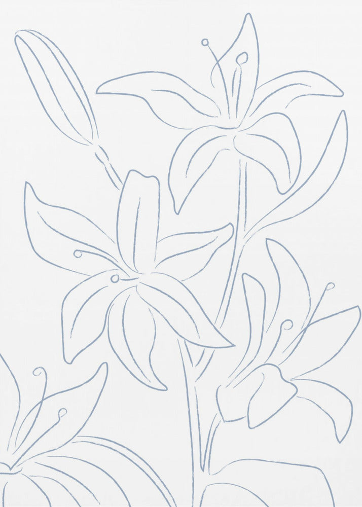 Lillies No 01 | Canvas